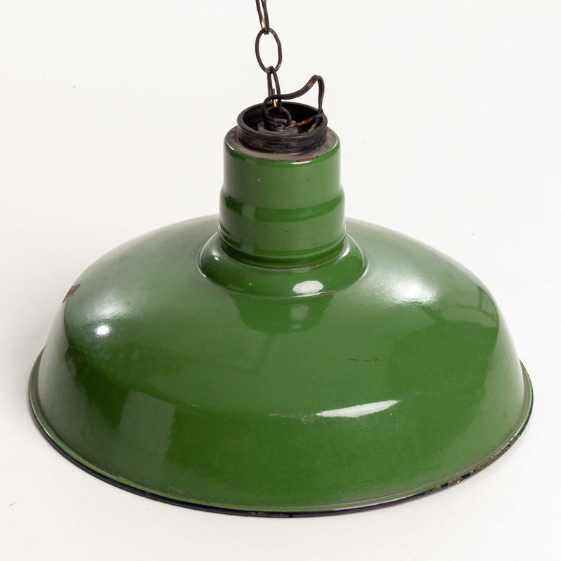 Green Enamel Light