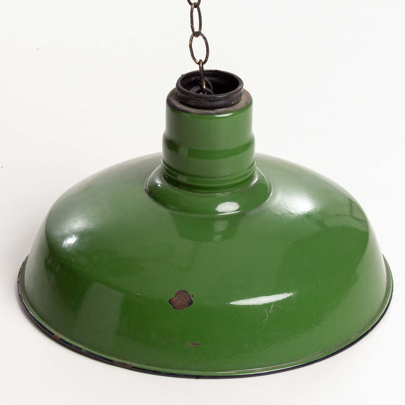 Green Enamel Light