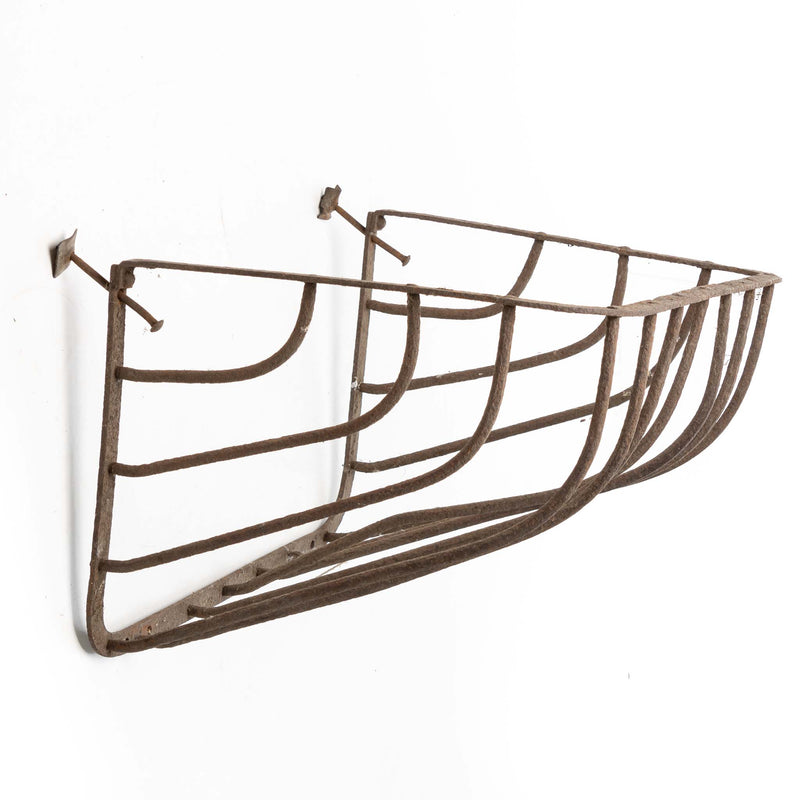 Wall Mounted Iron Hay Feeder