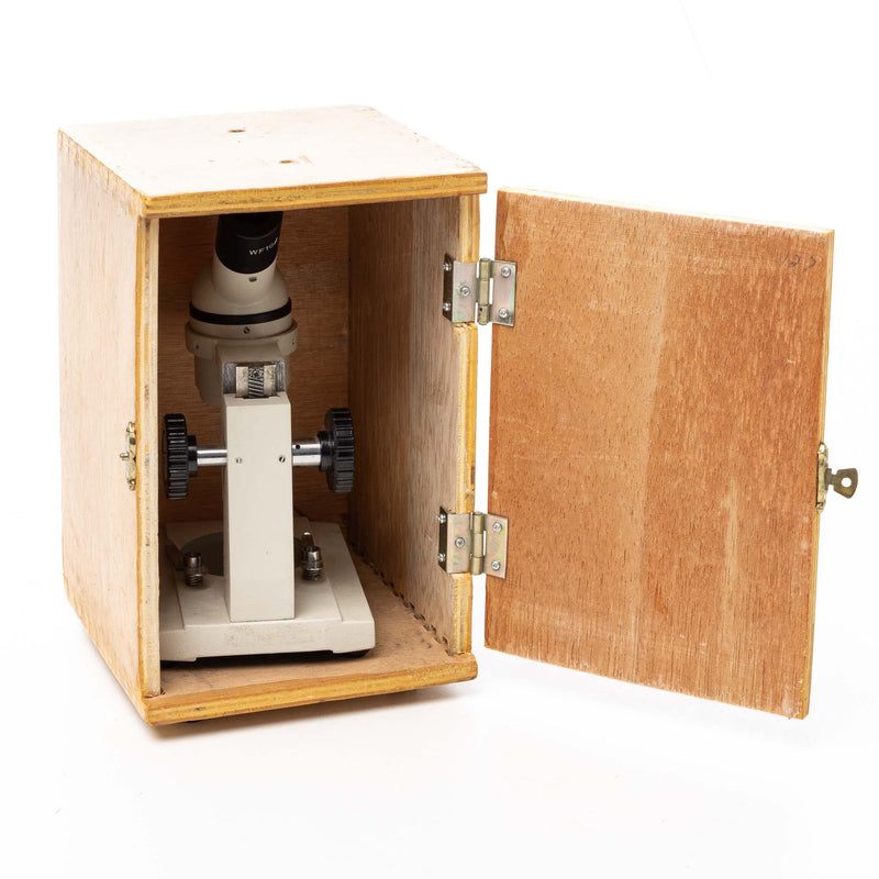 Walter Field Trip Microscope in Finger Jointed Case