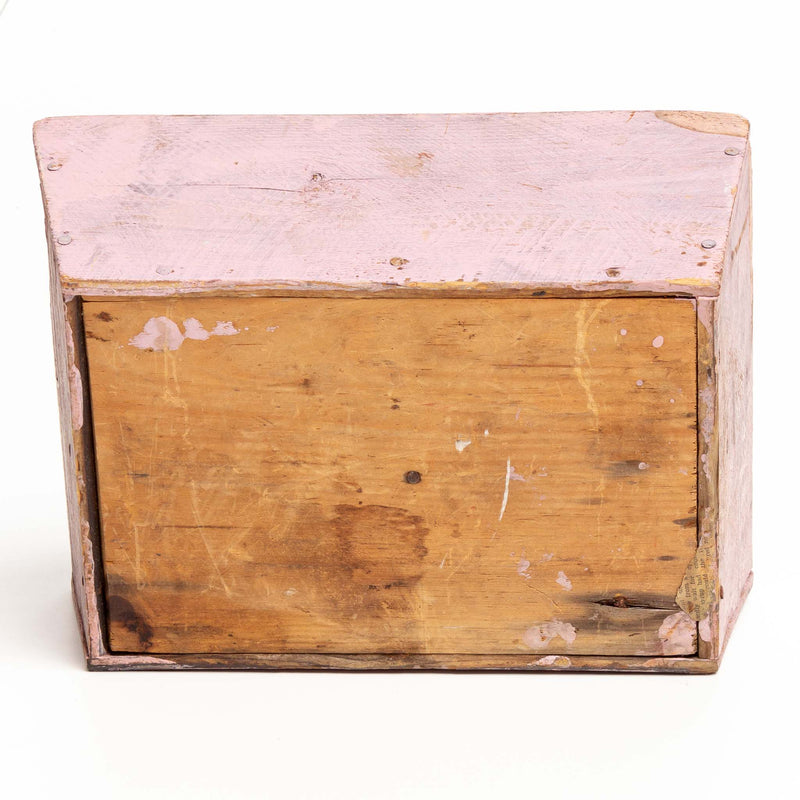 Small Painted Wooden Tote